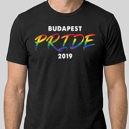 Férfi Alap póló - Budapest pride 2019