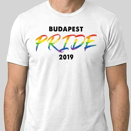 Férfi Alap póló - Budapest pride 2019