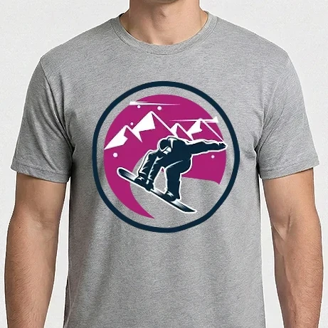 Férfi Imperial póló - Snowboard