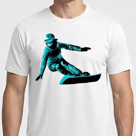 Férfi Imperial póló - Snowboardos