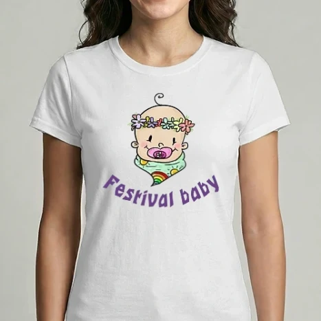 Női Imperial póló - Fesztivál baby