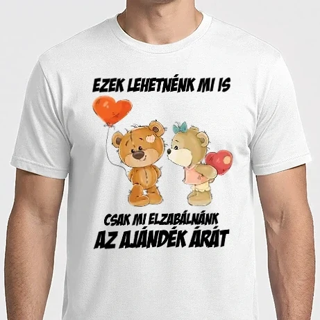Férfi Imperial póló - Lehetnénk mi is csak mi elzabálnánk az ajándék árát