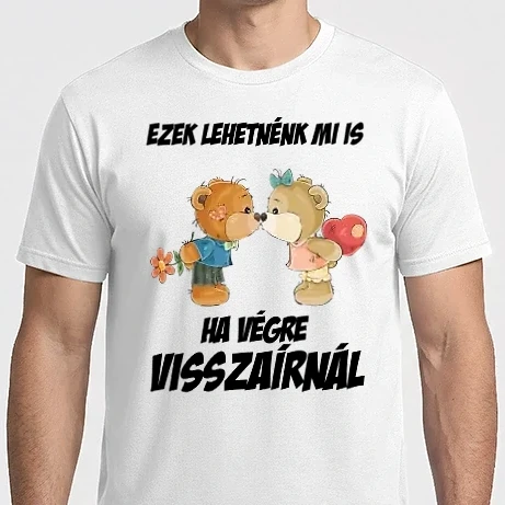 Férfi Imperial póló - Lehetnénk mi is ha végre visszaírnál