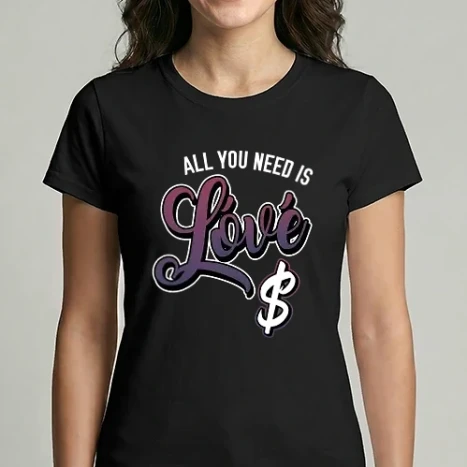 Női Imperial póló - All you need is lóvé