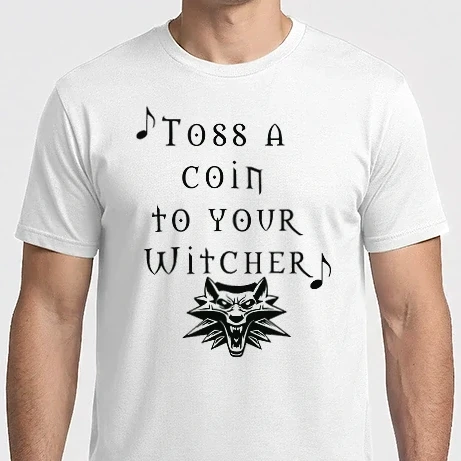 Férfi Imperial póló - Toss a Coin to your Witcher