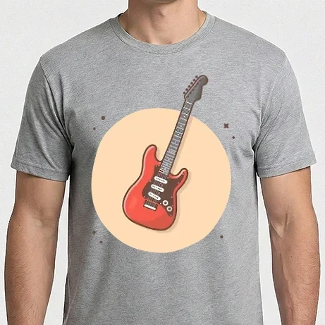 Férfi Imperial póló - Elektromos gitár