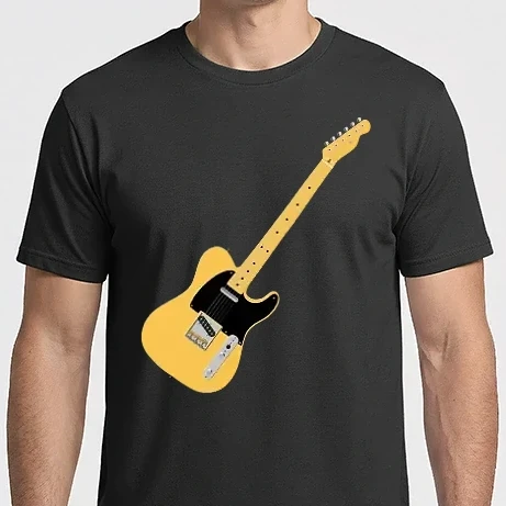 Férfi Imperial póló - Telecaster gitár