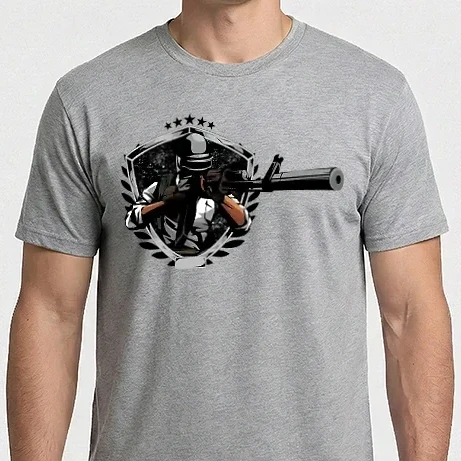 Férfi Imperial póló - PUBG játékos