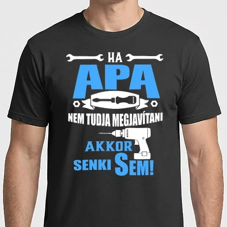 Férfi Imperial póló - Ha apa nem tudja...