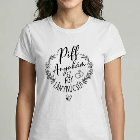 Női Imperial póló - Piff anyukám ez egy lánybúcsú