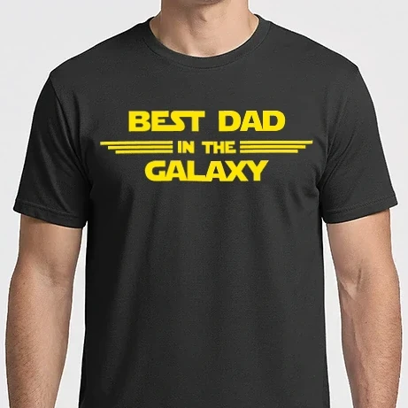 Férfi Imperial póló - Best dad in the galaxy 2