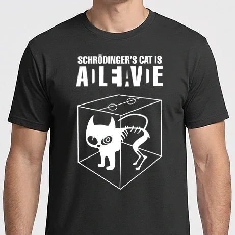 Férfi Imperial póló - Schrödinger macskája