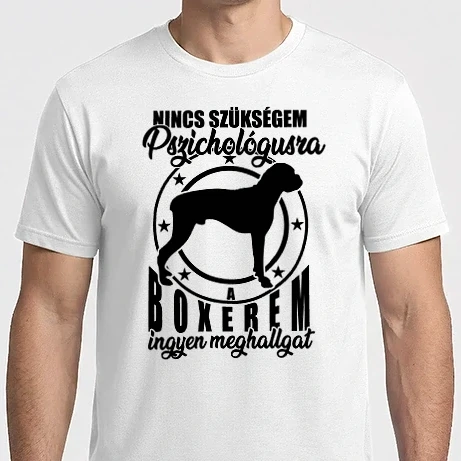 Férfi Imperial póló - Nincs szükség Boxer