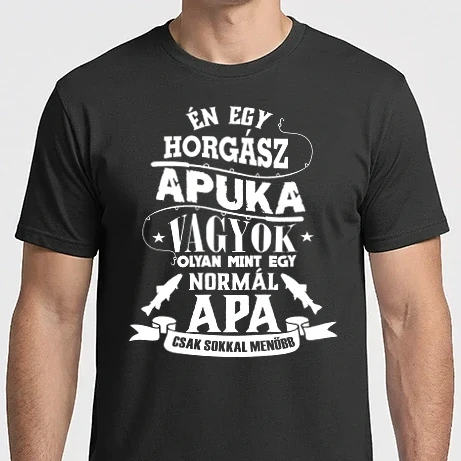 Férfi Imperial póló - Horgász apuka