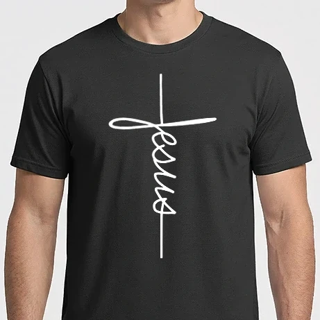 Férfi Imperial póló - Calligraphy Jesus