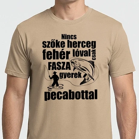 Férfi Imperial póló - Fasza gyerek pecabottal