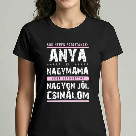 Női Imperial póló - Jó anya, jó nagymama