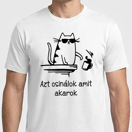 Férfi Imperial póló - Azt csinálok amit akarok 2