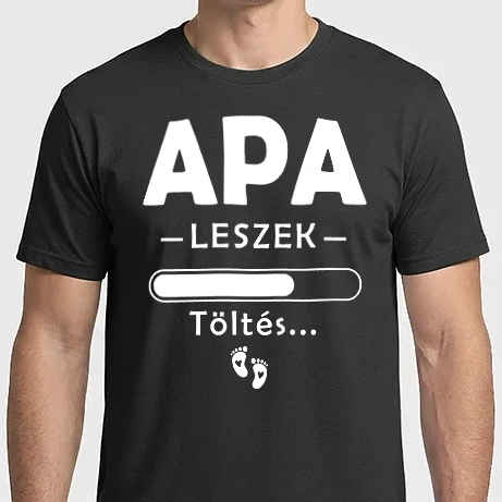Férfi Imperial póló - Apa leszek