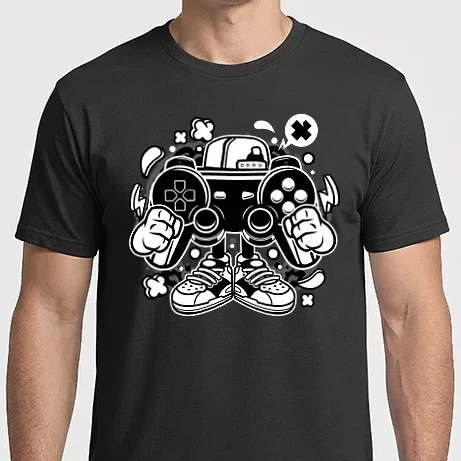 Férfi Imperial póló - Gamer kontroller