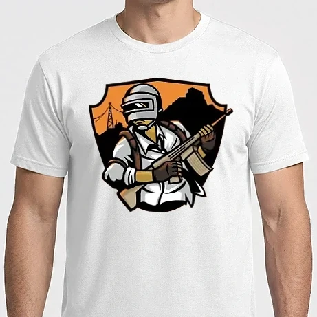 Férfi Imperial póló - PUBG játékos