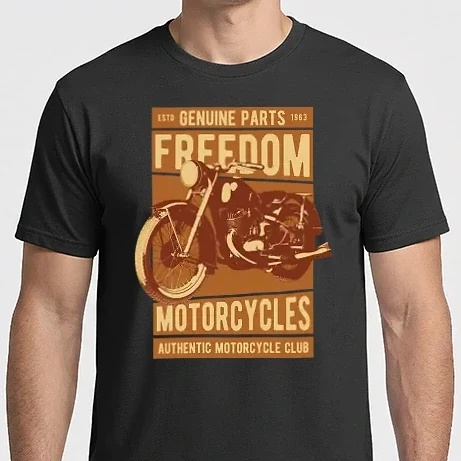 Férfi Imperial póló - Freedom Motorcycles
