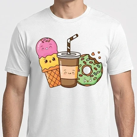 Férfi Imperial póló - Cuki kaják