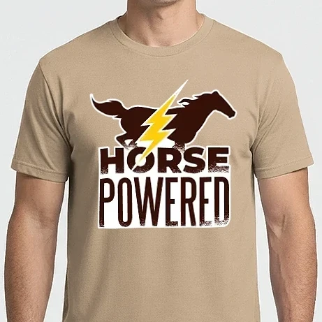 Férfi Imperial póló - Horse Powered Lóerő lovas póló