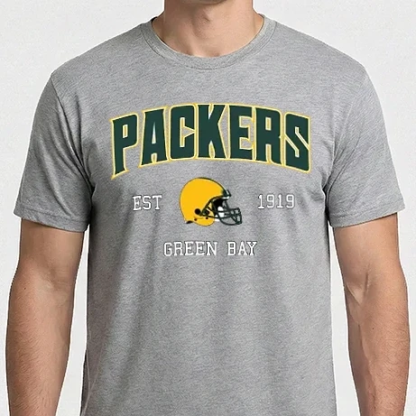 Férfi Imperial póló - Green Bay Packers - retro logo