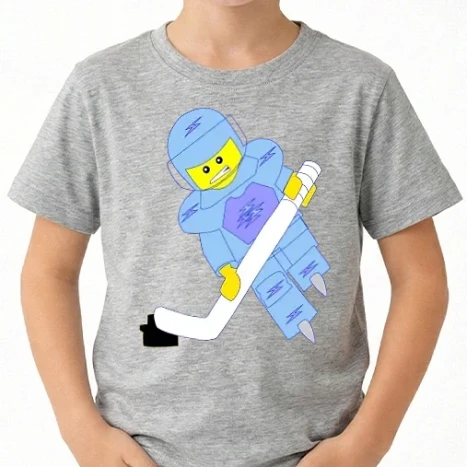 Uniszex gyerek Póló - Hokis lego