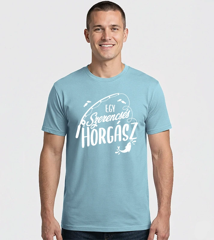 Egy szerencsés horgász – Férfi Imperial póló