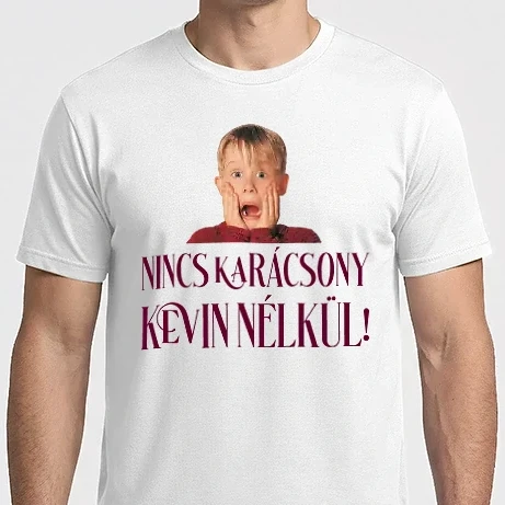 Férfi Imperial póló - Nincs Karácsony Kevin nélkül