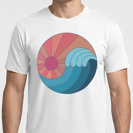 Férfi Imperial póló - Nap és víz