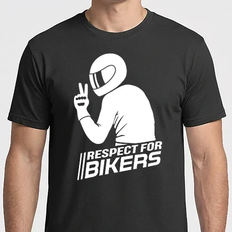 Férfi Imperial póló - Motorkerékpáros - Respect for Bikers