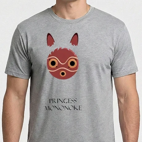 Férfi Imperial póló - Princess Mononoke