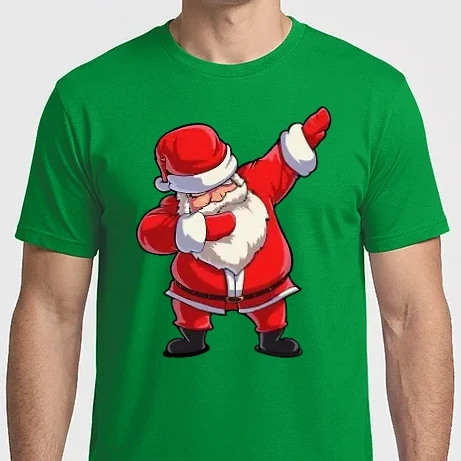 Férfi Imperial póló - Dabbing Santa