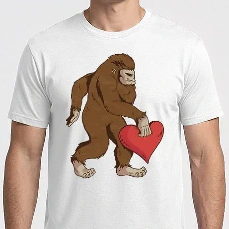 Férfi Imperial póló - Bigfoot Jeti szívvel