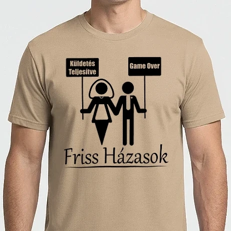 Férfi Imperial póló - Friss házasok