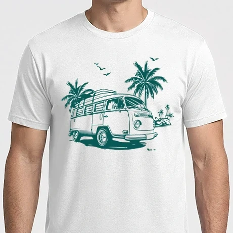 Férfi Imperial póló - Caravan Palm edition