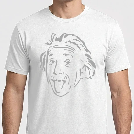 Férfi Imperial póló - Einstein nyelve