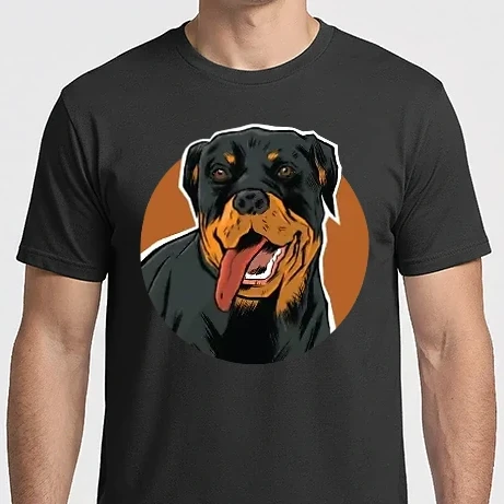 Férfi Imperial póló - Rottweiler kutyás póló