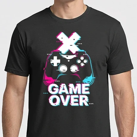 Férfi Imperial póló - Game Over