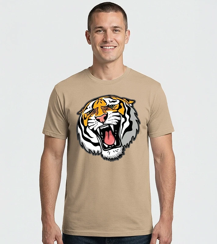 Tigris fej póló – Férfi Imperial póló