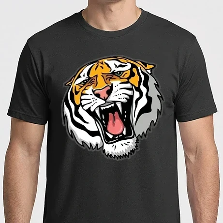 Férfi Imperial póló - Tigris fej póló