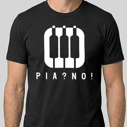 Férfi Alap póló - Pia? No! Antialkoholista (Színezhető)