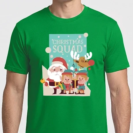 Férfi Imperial póló - Christmas Squad Karácsonyi Osztag