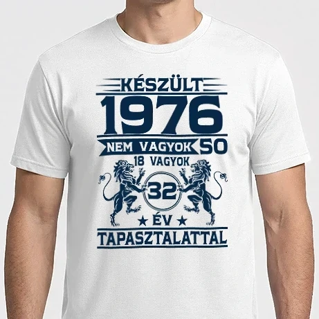 Férfi Imperial póló - Készült 1976