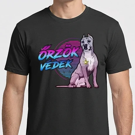 Férfi Imperial póló - Őrzök védek sci-fi
