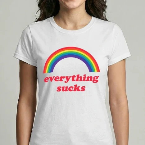 Női Imperial póló - everything sucks