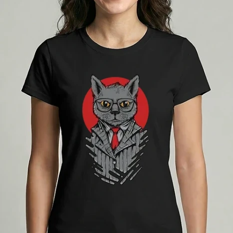 Női Imperial póló - Mr. Cat